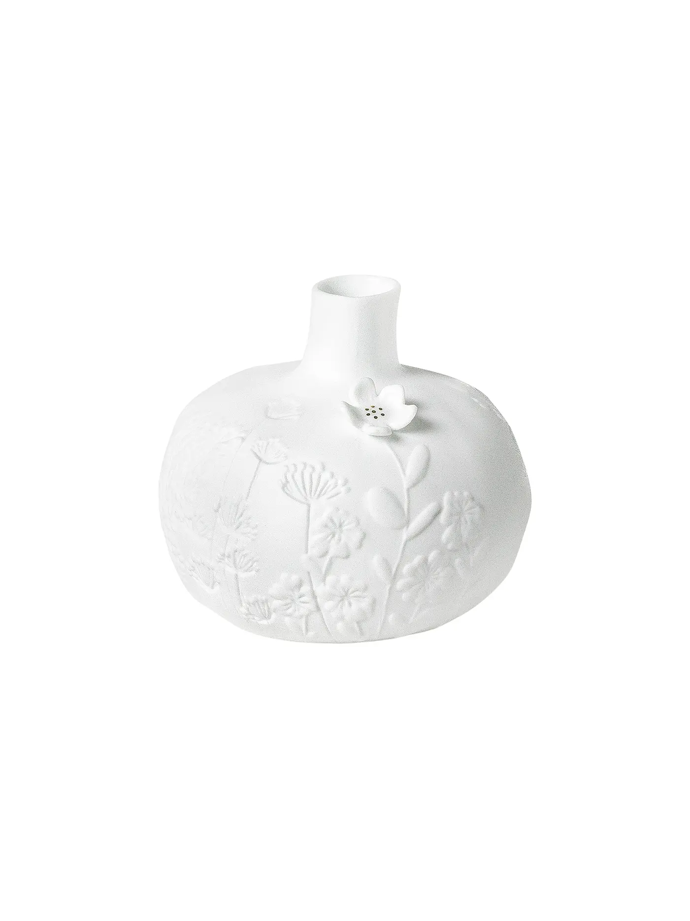 RAEDER | Vase BLUMENGARTEN 8,5x8cm Weiss | 